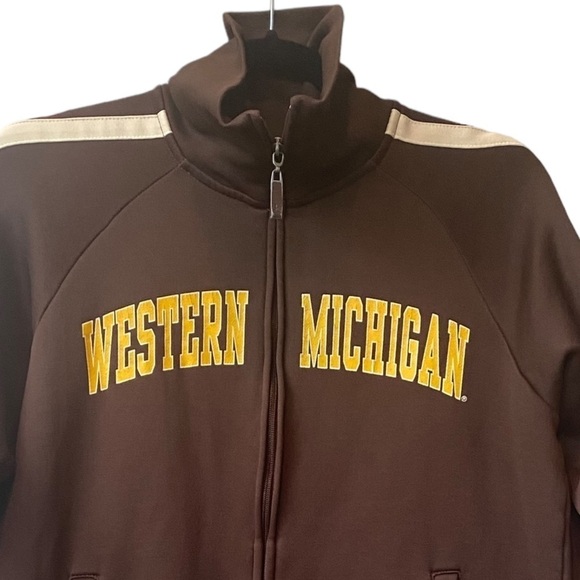 Western Michigan Zip Up Fleece Jacket Size Small - Picture 2 of 6